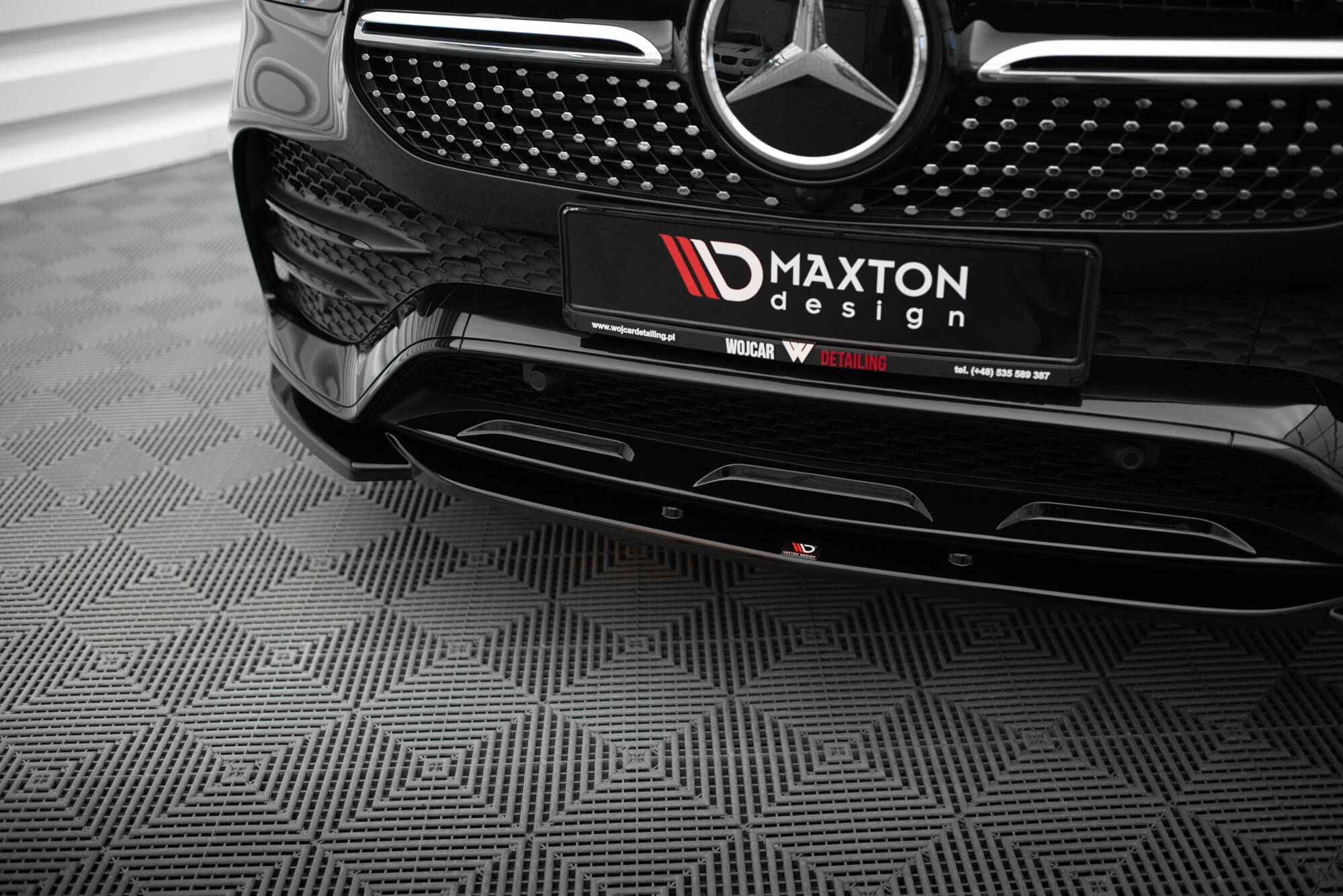 Front Splitter Mercedes AMG / AMG Line GLE Coupe / SUV C167 / W167 - 3