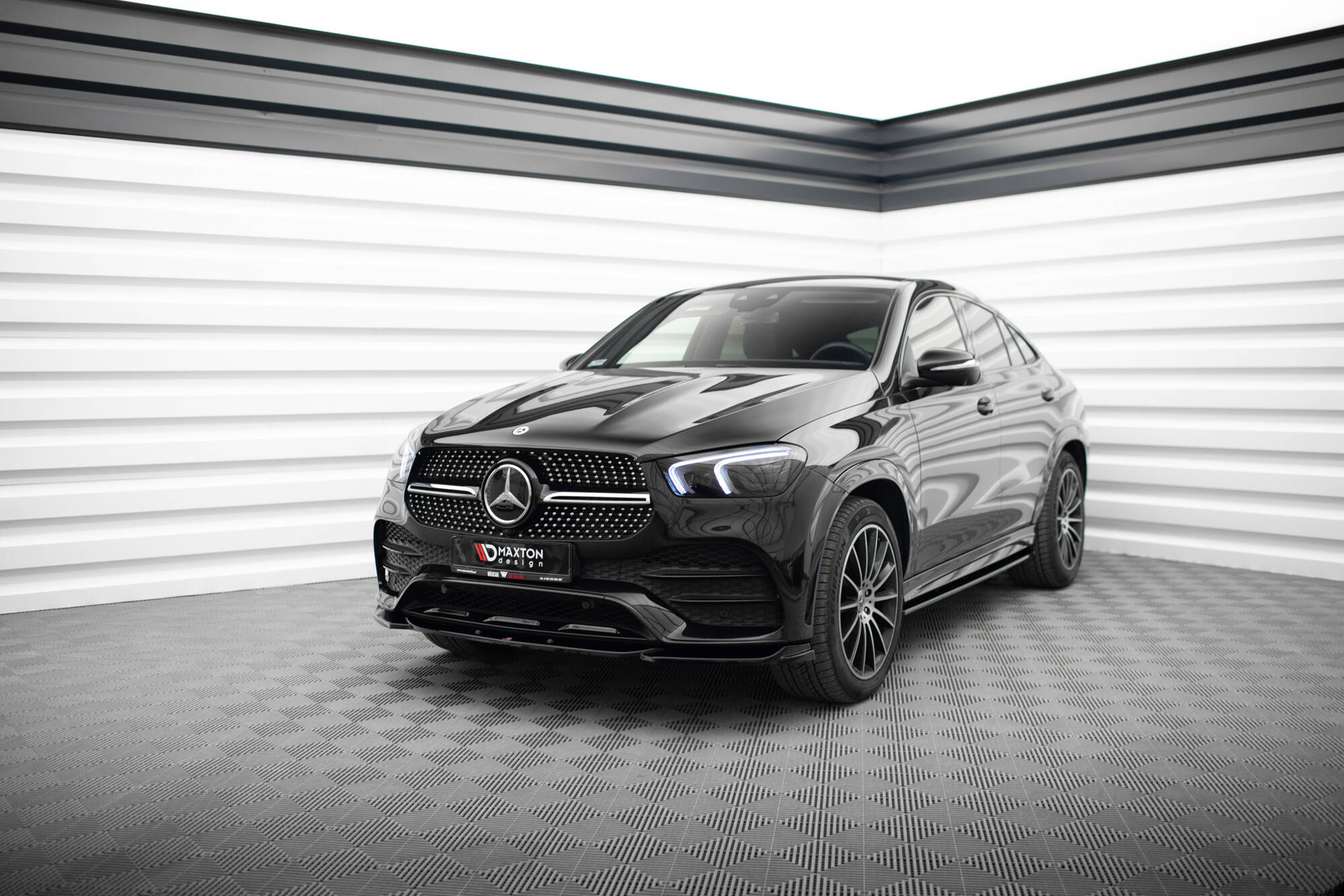 Front Splitter Mercedes AMG / AMG Line GLE Coupe / SUV C167 / W167 - 5