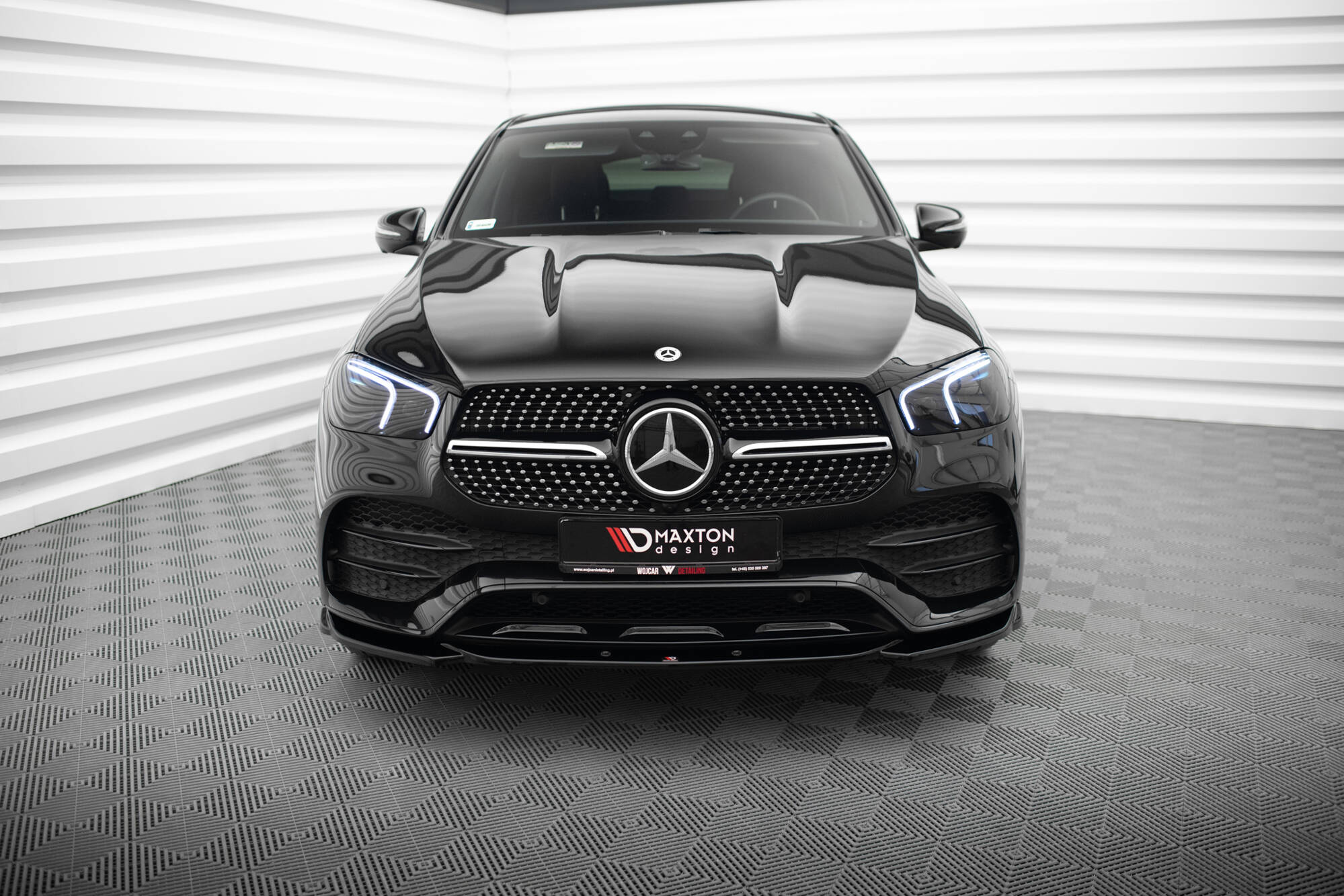 Front Splitter Mercedes AMG / AMG Line GLE Coupe / SUV C167 / W167 - 2