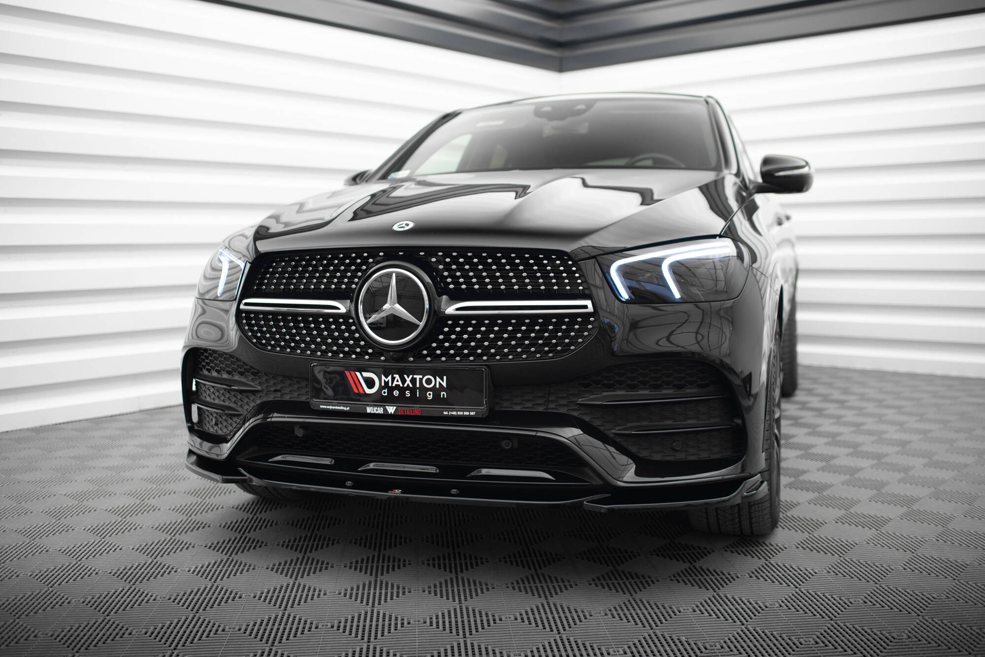 Front Splitter Mercedes AMG / AMG Line GLE Coupe / SUV C167 / W167 - 4