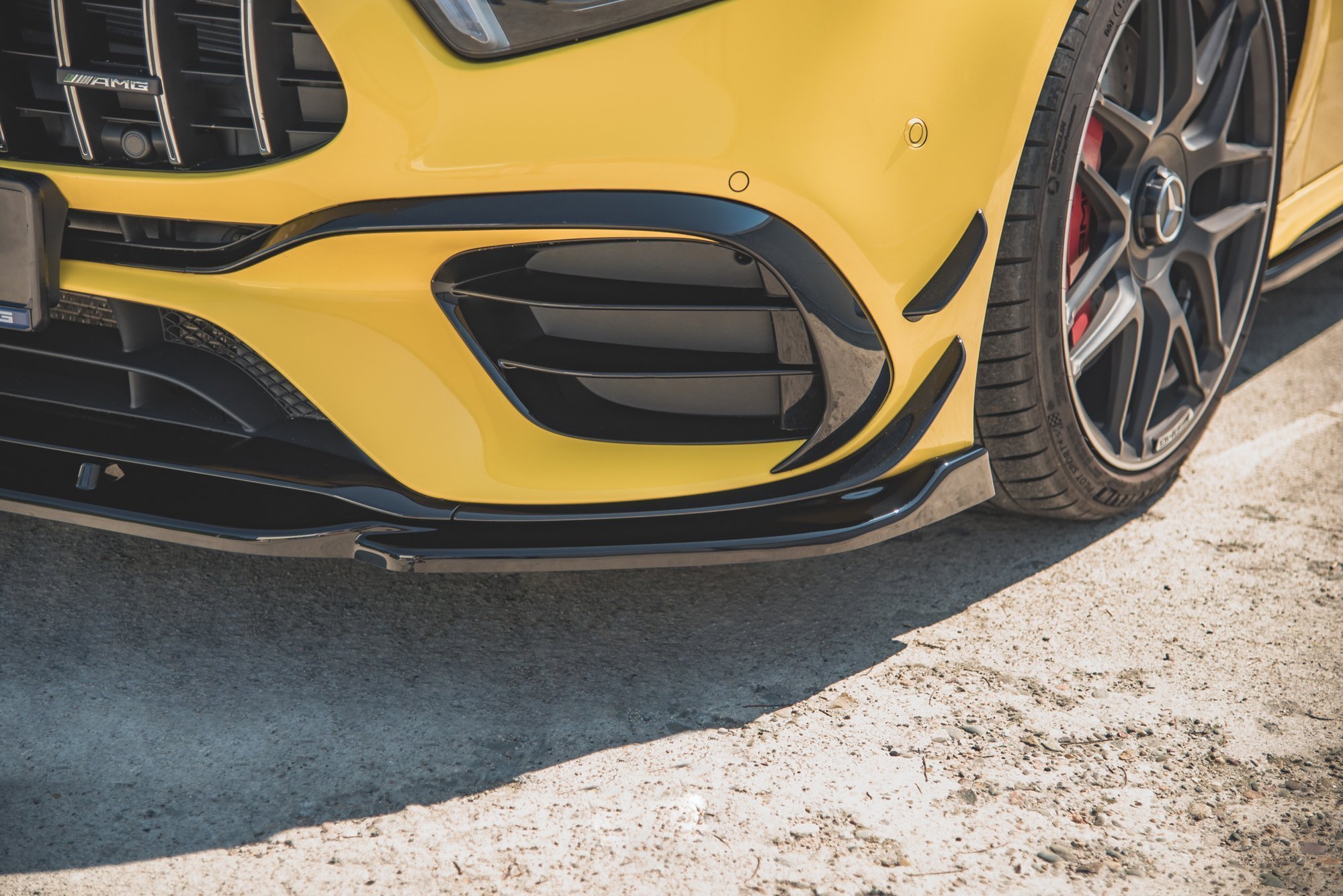 Front Splitter V.2 Mercedes AMG A 45 S Aero Pack W177 - 3