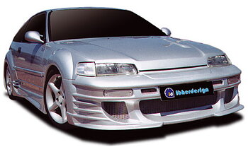 HONDA CRX 88-92 PREDATOR MAXI IBHERDESIGN FRONT BUMPER VTEC
