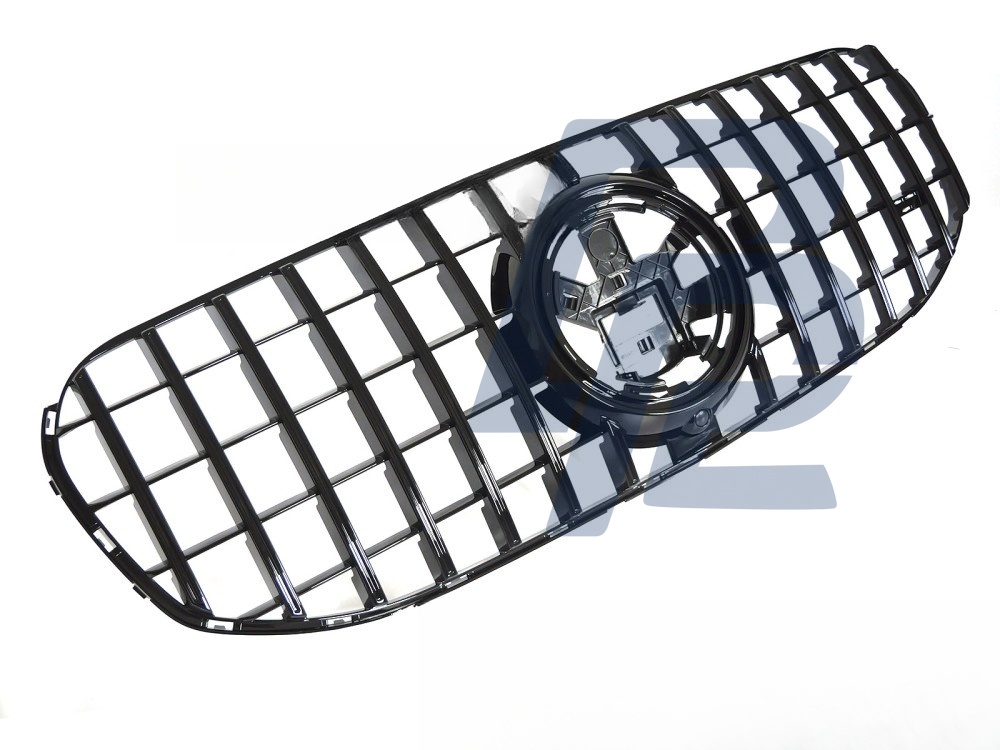 Grille Sport Gloss Black for Mercedes GLS X167 2019–2023 - 4