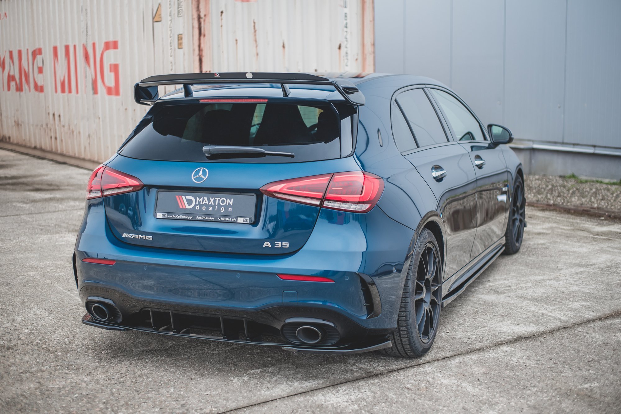 Spoiler CAP Mercedes A35 AMG Hatchback W177 - 2