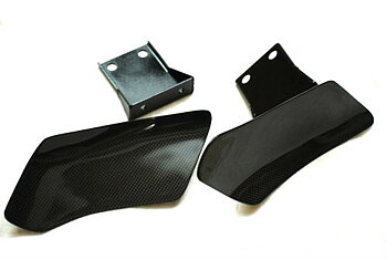 MITSHUBISHI EVO X FRONT  CARBON FIBER BRAKE COOLING GUIDES