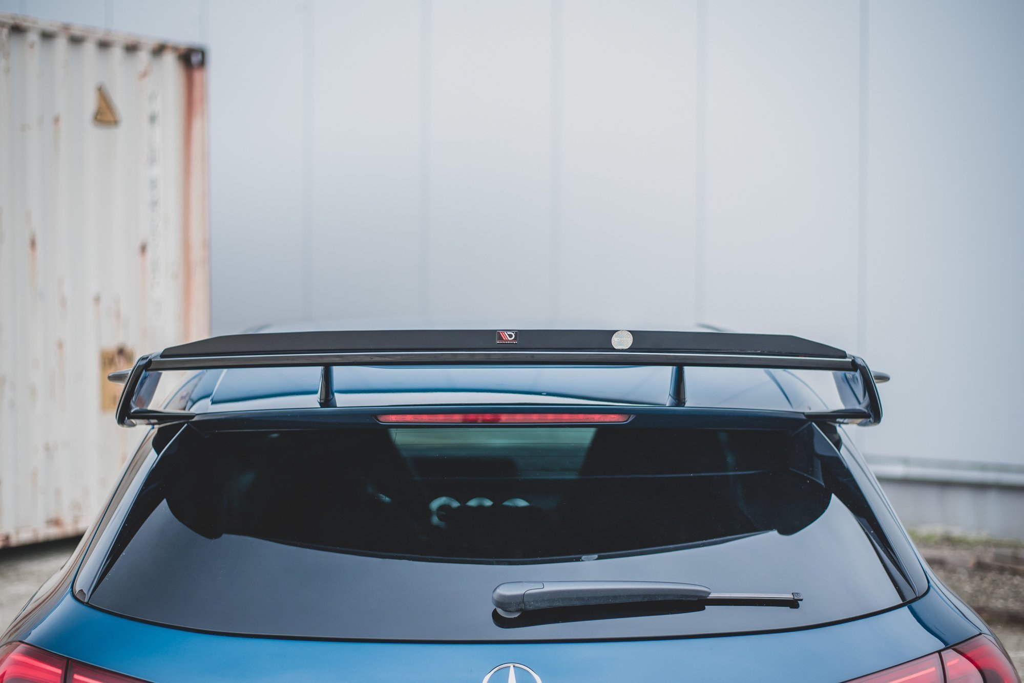 Spoiler Side Extensions Mercedes A35 AMG Hatchback W177 - 3