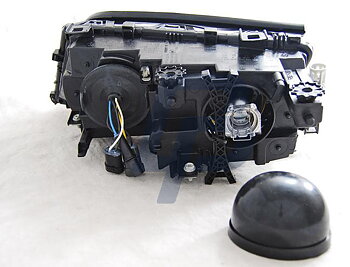 HEADLIGHTS BMW E46 09.01-03.05 ANGEL EYES LED CHROME
