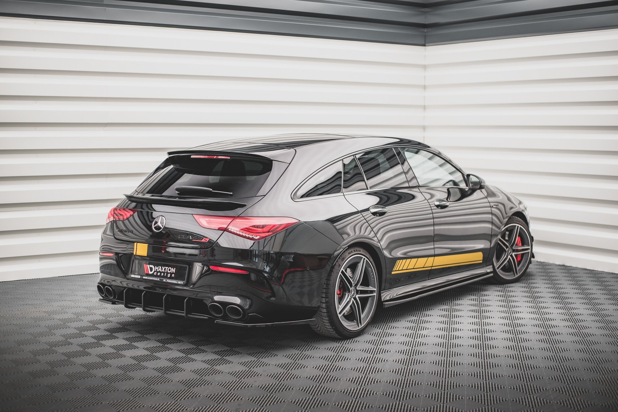 Rear Side Splitters Mercedes-AMG CLA 35 Aero / 45 Aero C118 - 2