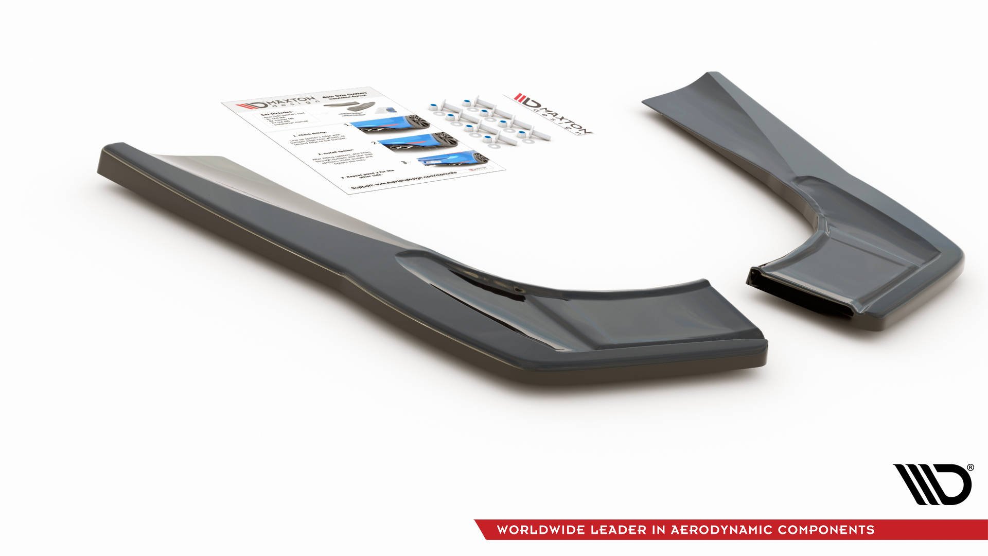Rear Side Splitters Mercedes-AMG CLA 35 Aero / 45 Aero C118 - 8