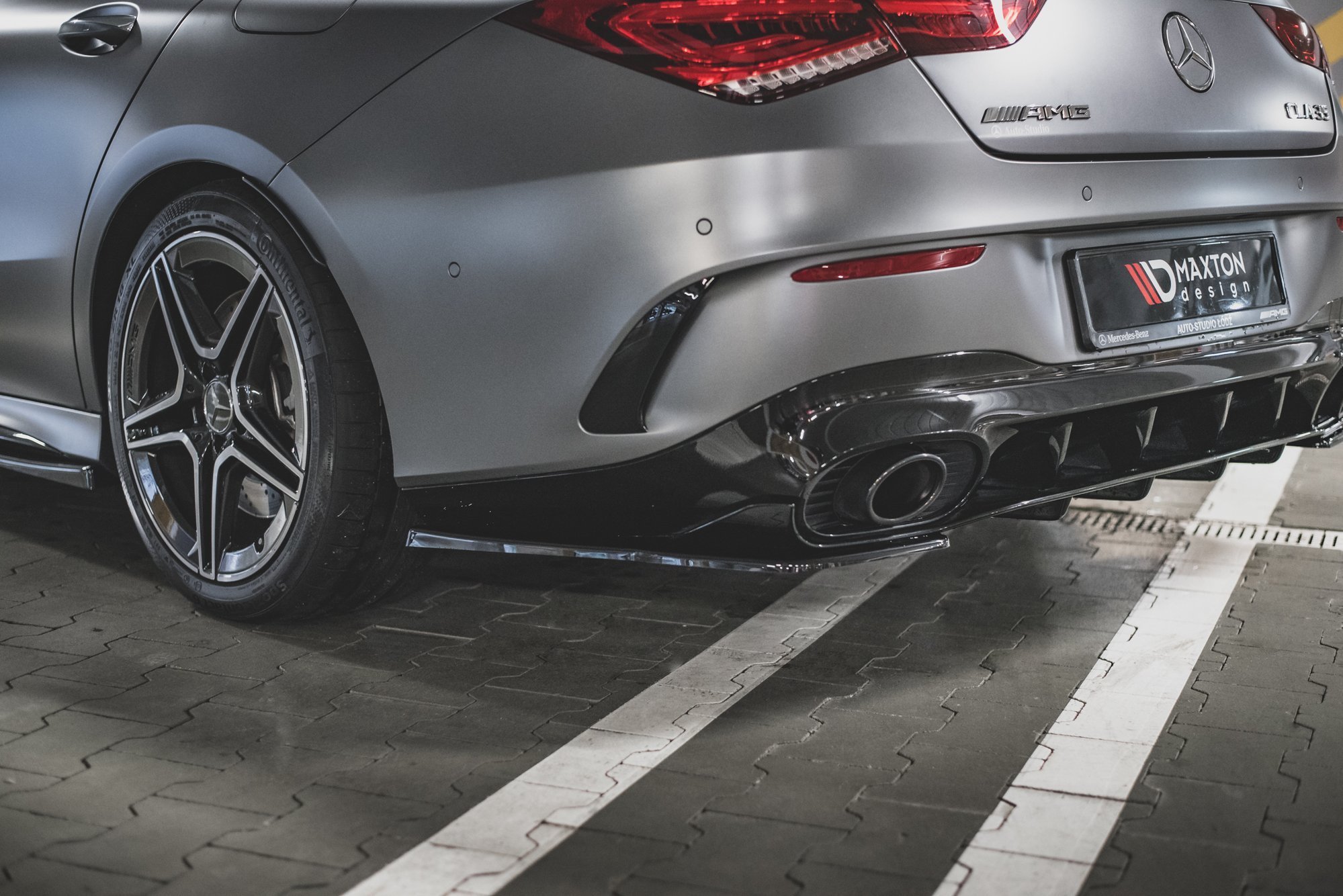 Rear Side Splitters Mercedes-AMG CLA 35 Aero / 45 Aero C118 - 5