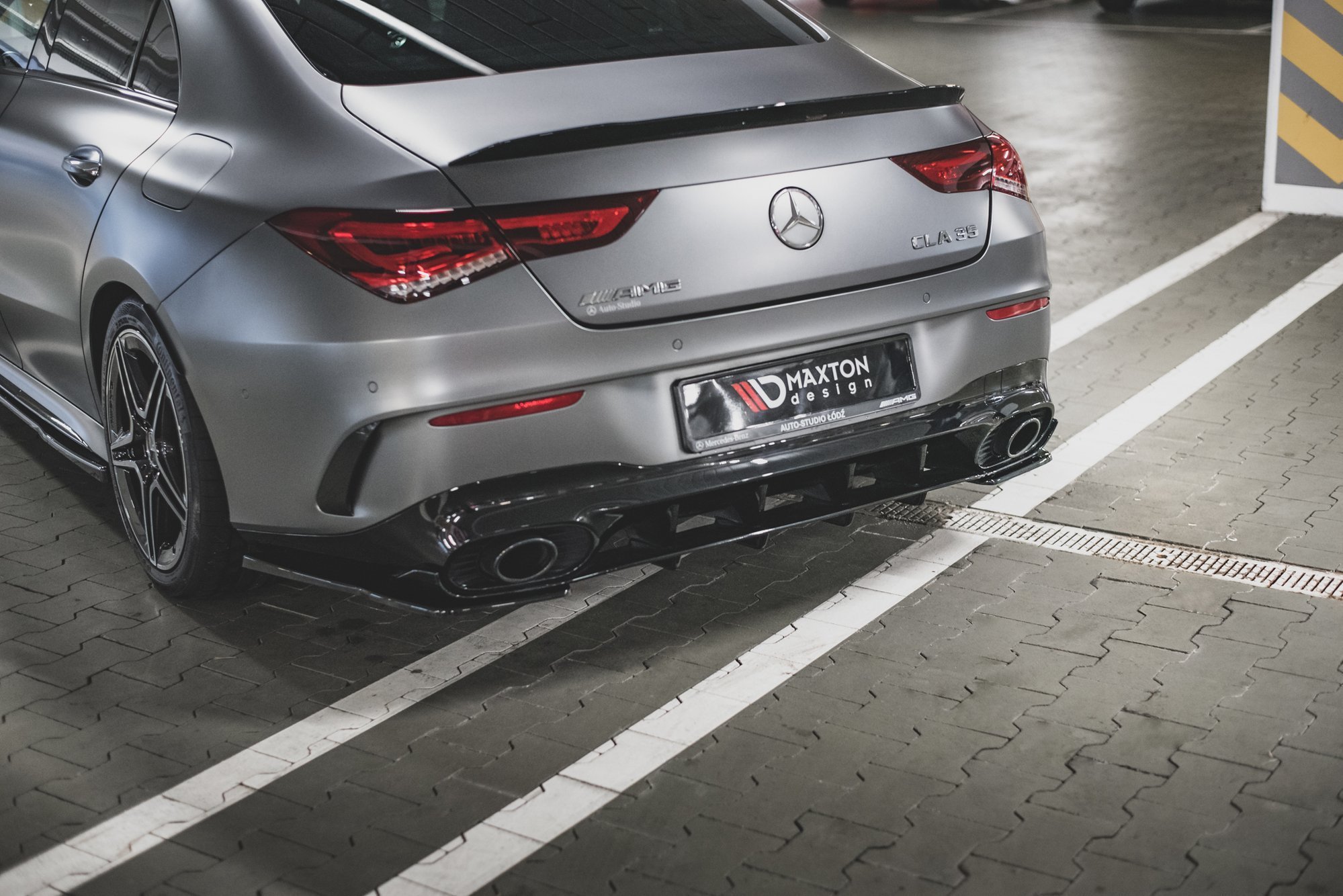 Rear Side Splitters Mercedes-AMG CLA 35 Aero / 45 Aero C118 - 4