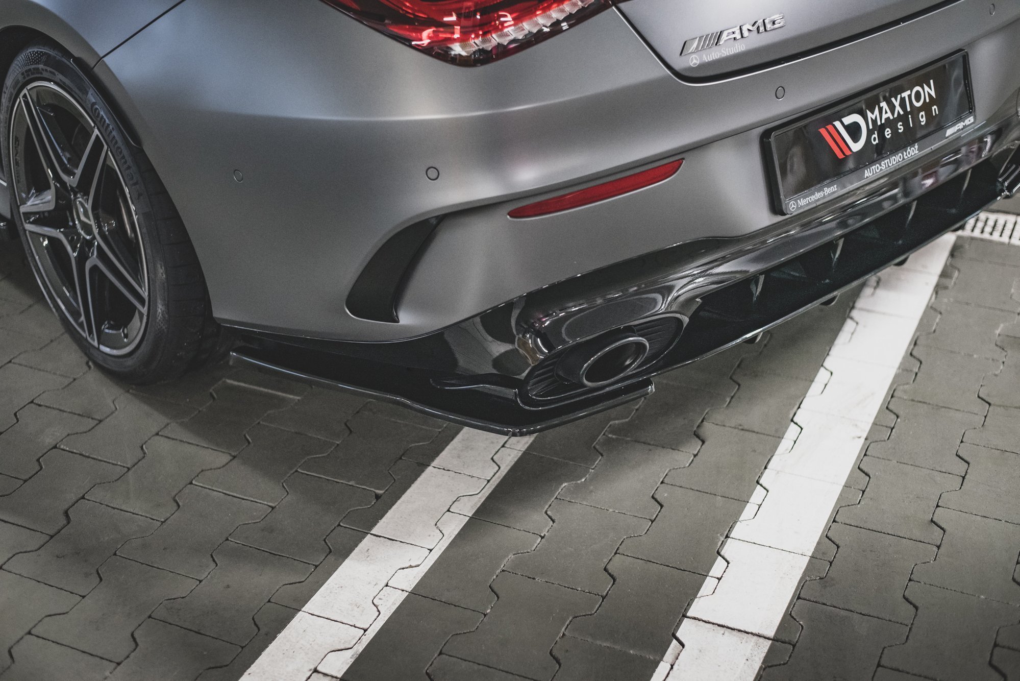 Rear Side Splitters Mercedes-AMG CLA 35 Aero / 45 Aero C118 - 6