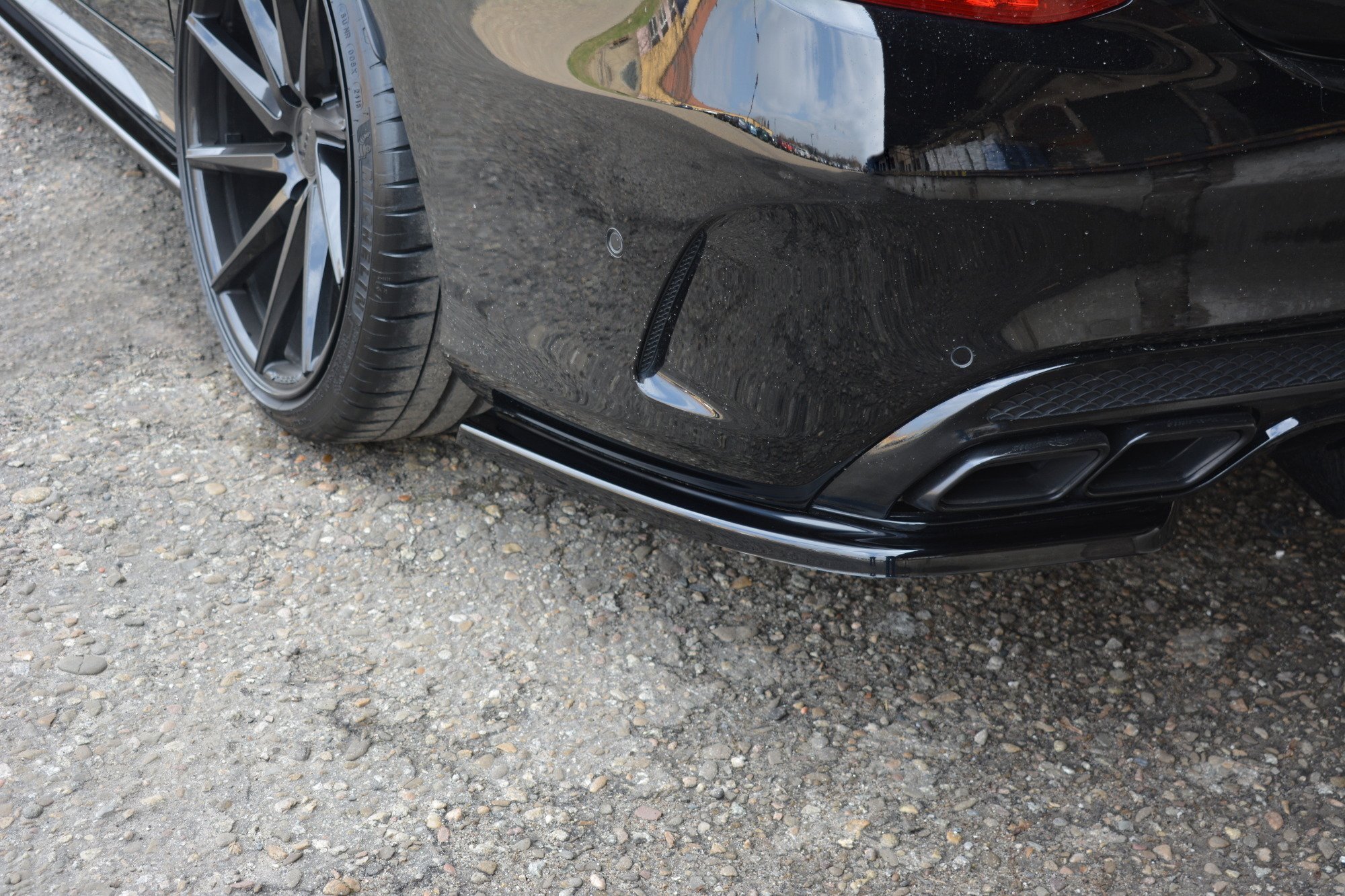 Rear Side Splitters Mercedes-AMG C 43 W205 - 2