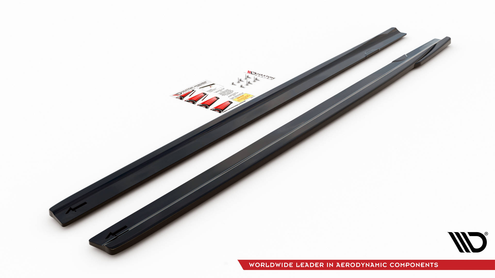 Side Skirts Diffusers V.2 Mercedes A35 AMG / AMG-Line W177 - 6