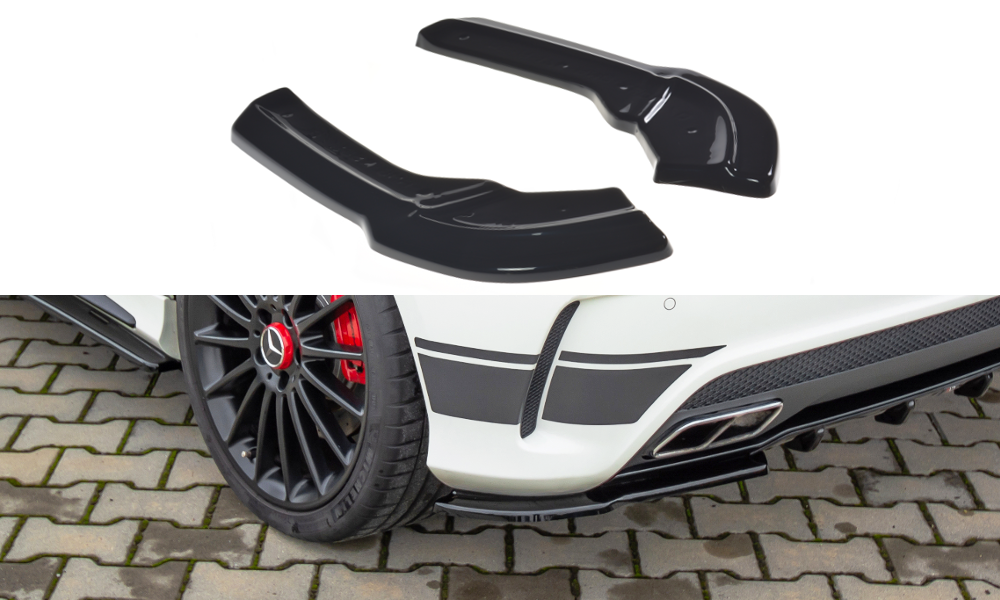 Rear Side Splitters Mercedes A45 AMG W176 (2013-2015)
