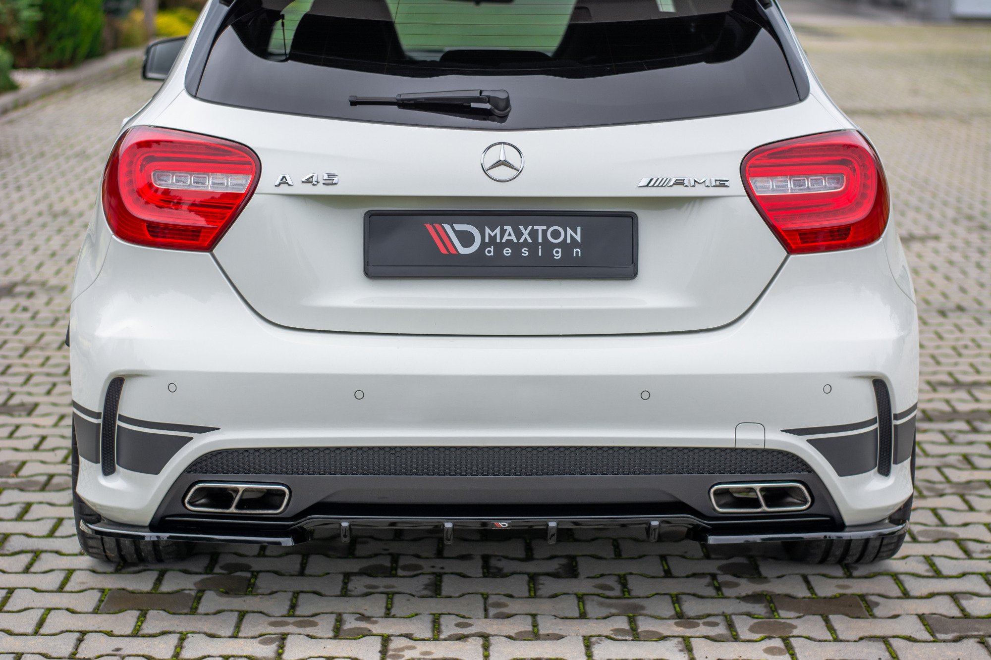 Rear Side Splitters Mercedes A45 AMG W176 (2013-2015) - 2