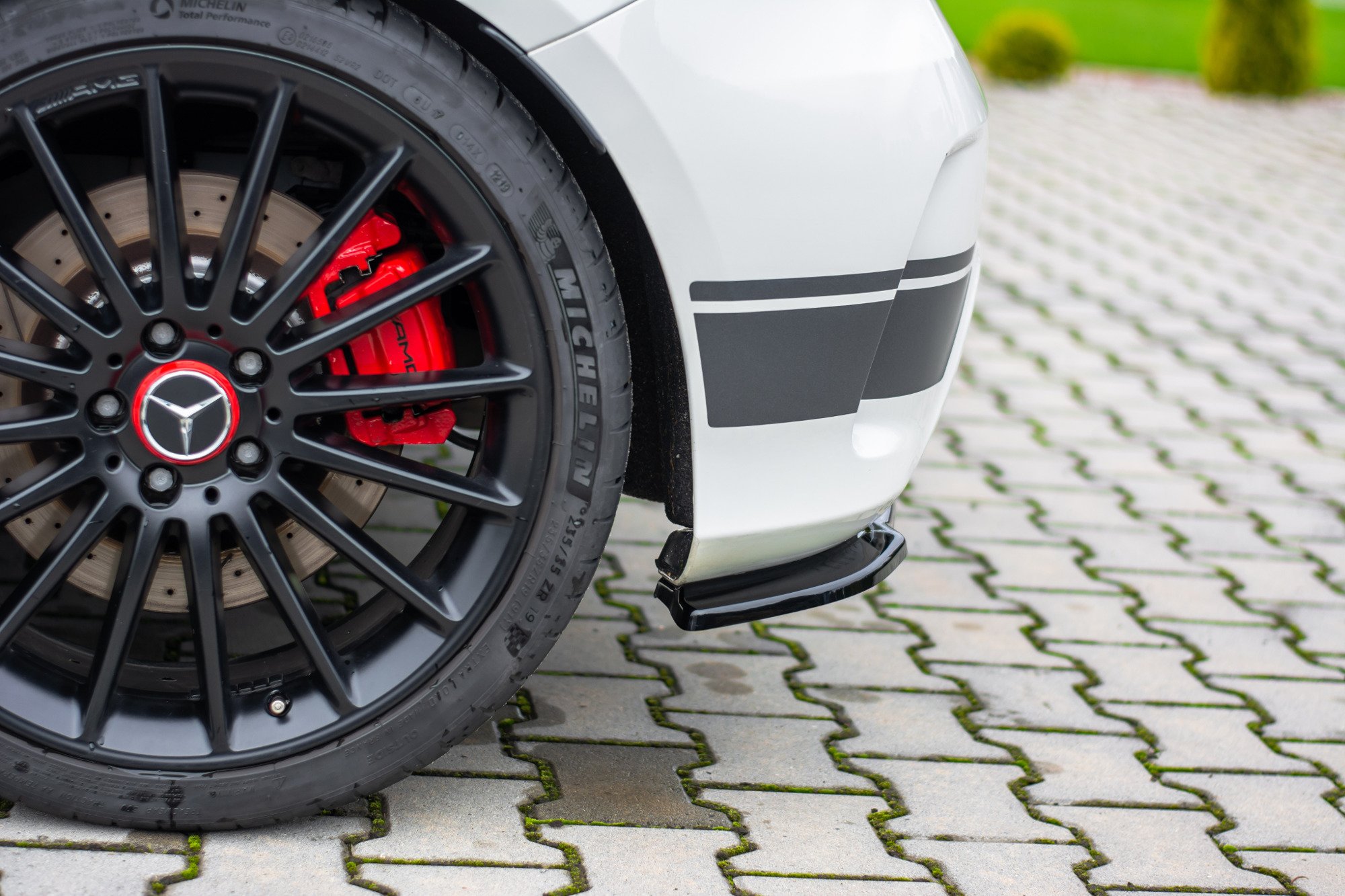 Rear Side Splitters Mercedes A45 AMG W176 (2013-2015) - 4