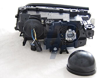 HEADLIGHTS BMW E46 09.01-03.05 ANGEL EYES LED BLACK