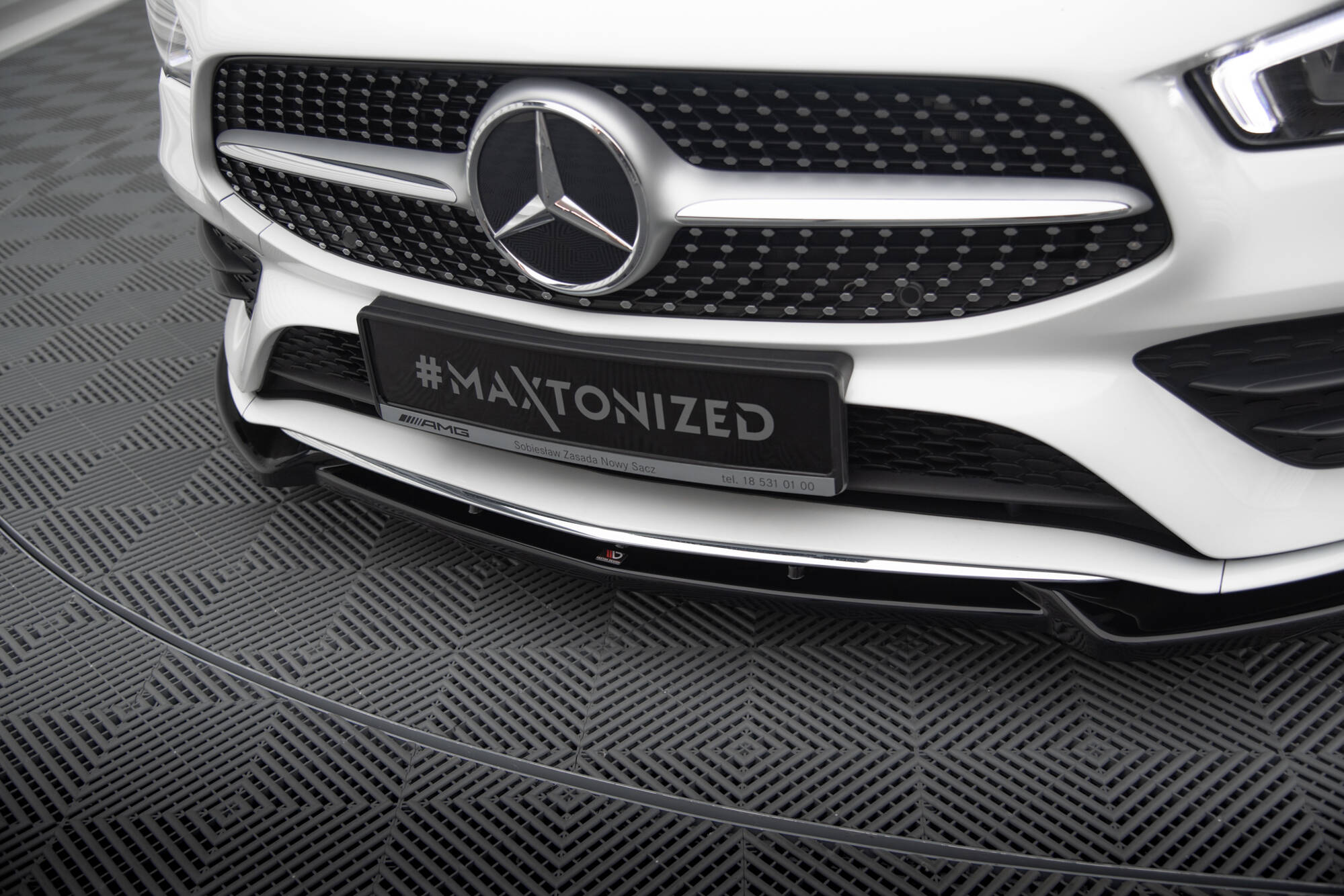 Front Splitter V.2 Mercedes-Benz CLA A35 AMG / AMG-Line C118 - 4