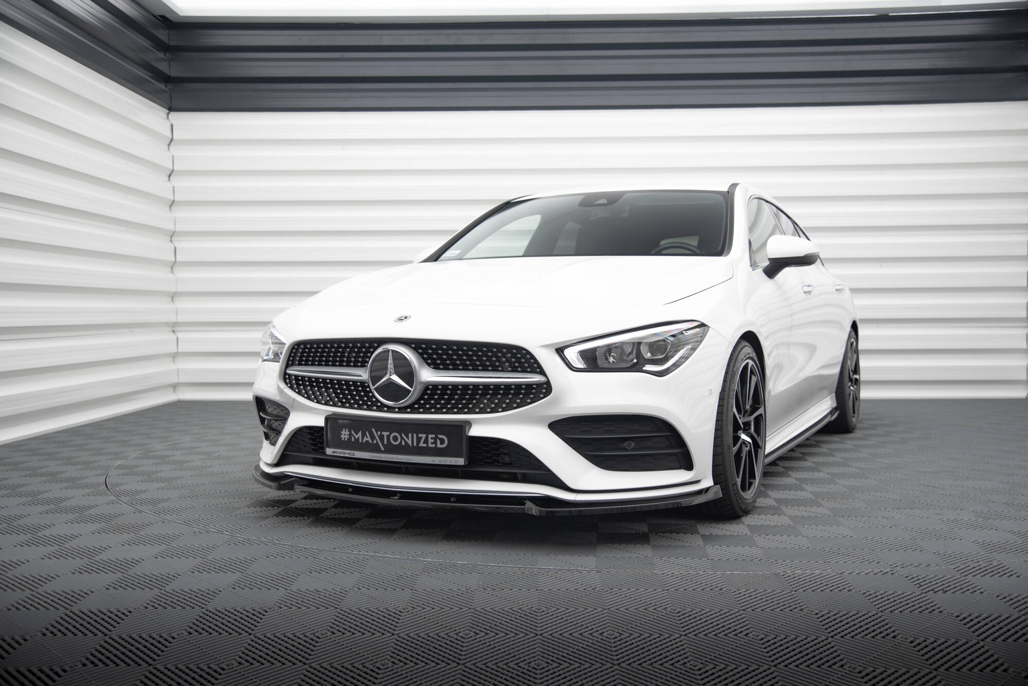 Front Splitter V.2 Mercedes-Benz CLA A35 AMG / AMG-Line C118 - 3