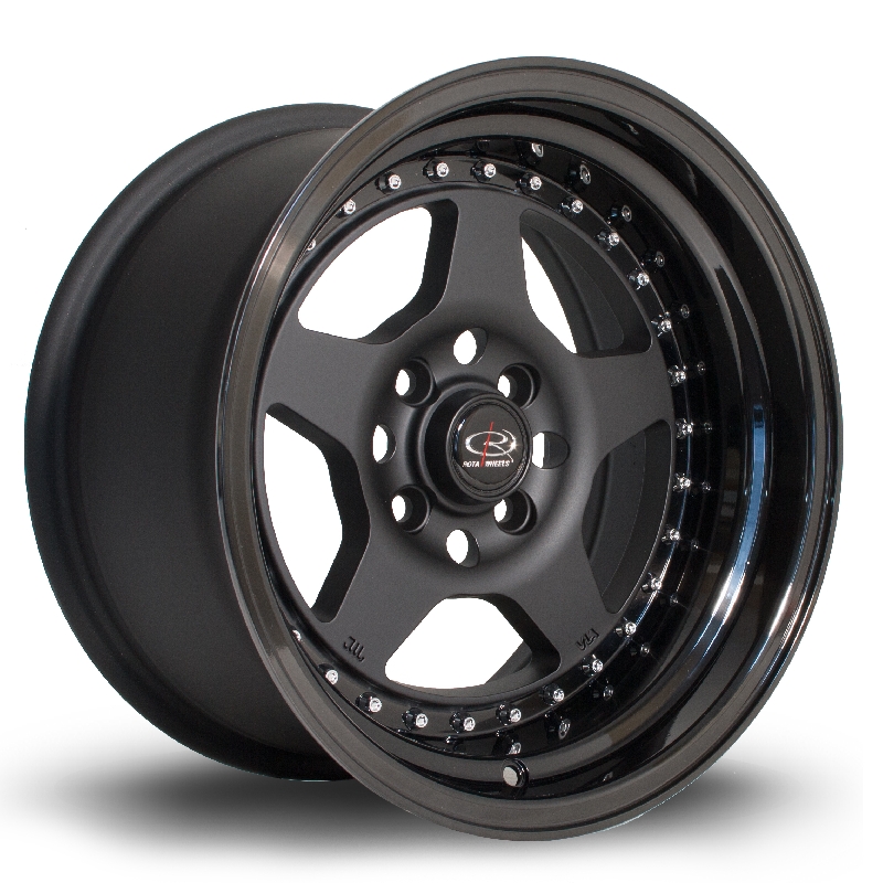 ROTA KYUSHA 15 INCH 8J 4X100 ET0 FGBLACK