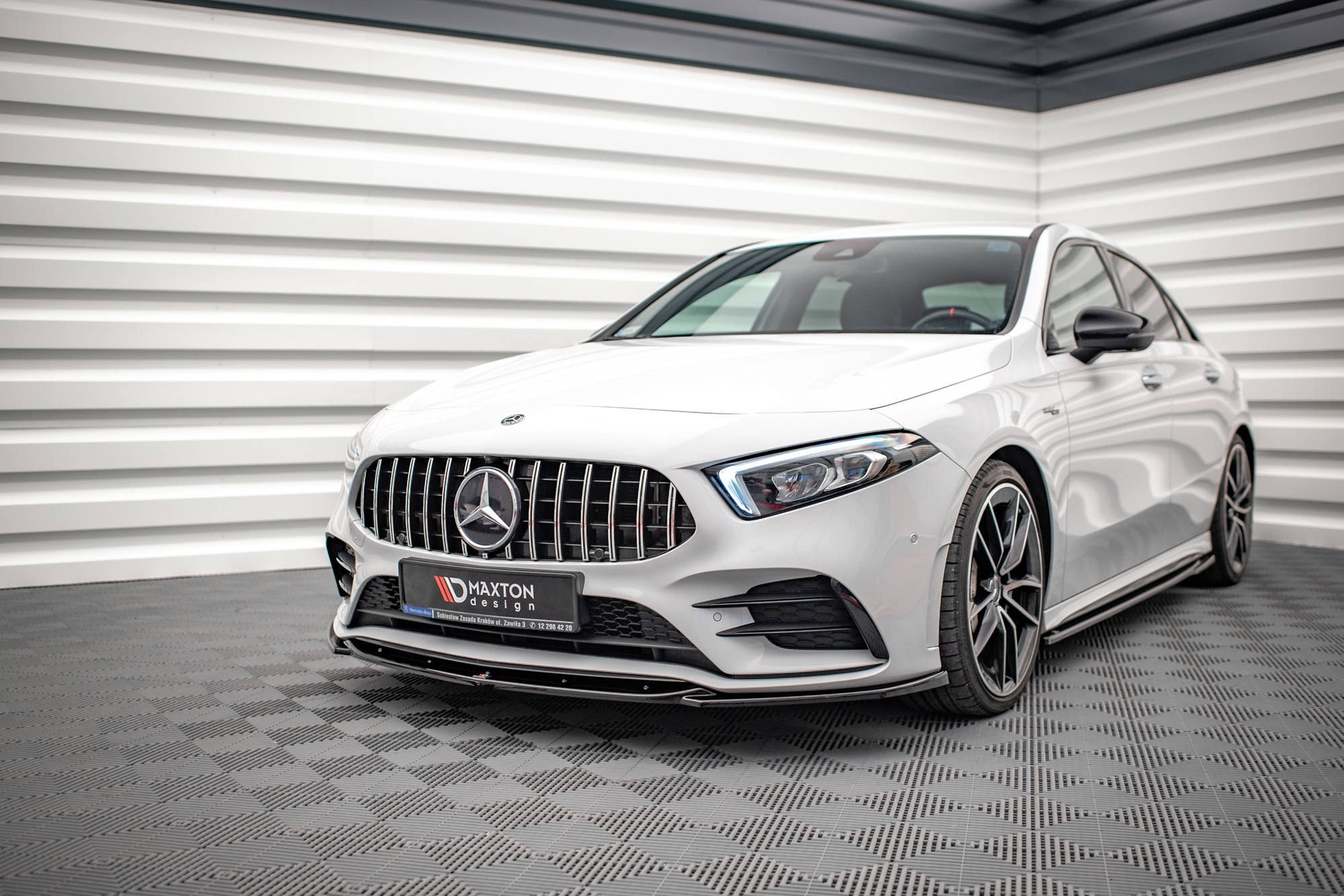 Front Splitter V.5 Mercedes A35 AMG / AMG-Line W177 - 4