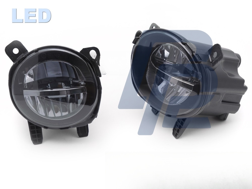Fog Lights LED Smoked for BMW F20 F30 LCI, F32, F34, F36 - 2
