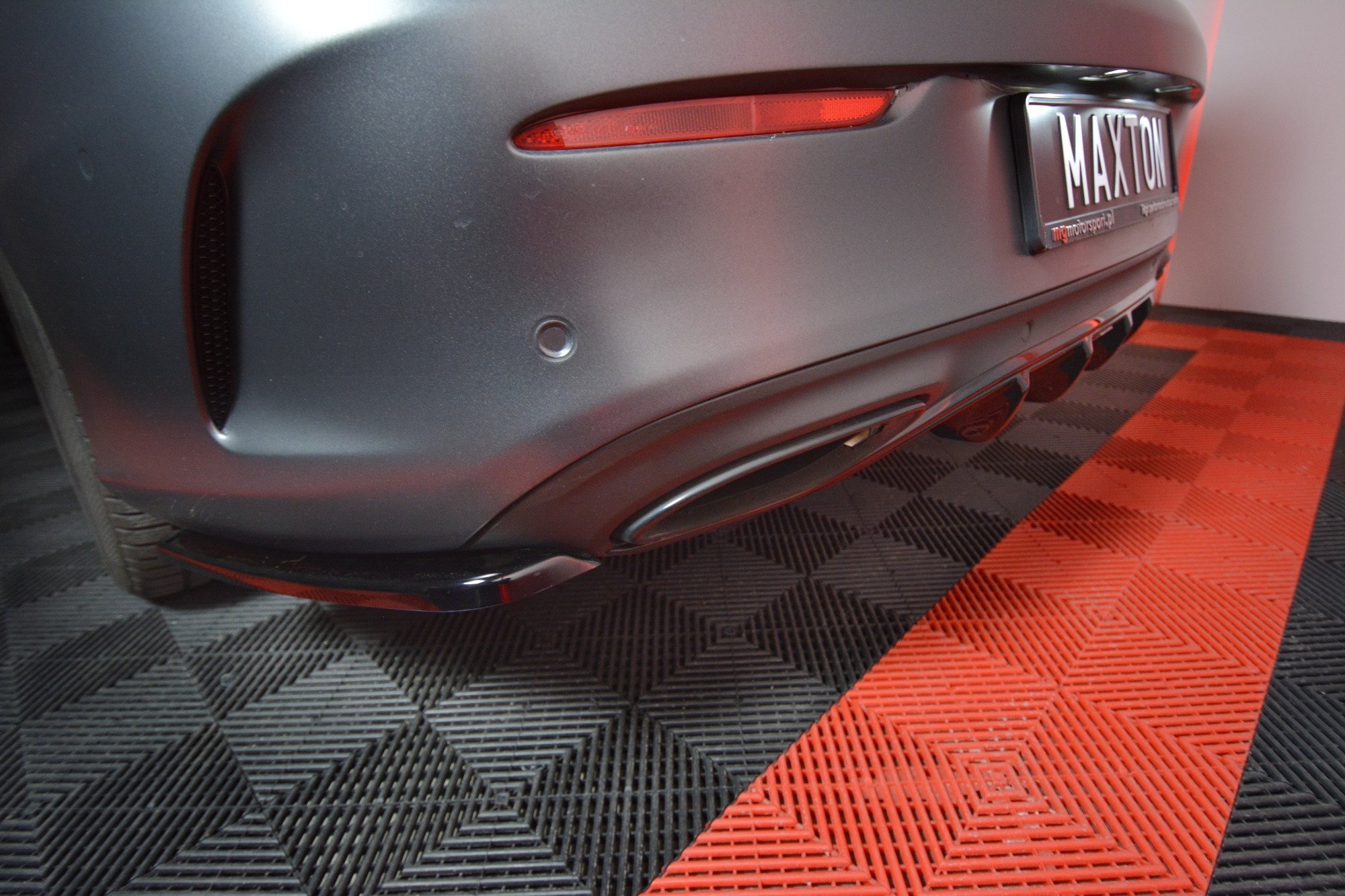 Rear Diffuser Mercedes C-Class W205 Coupe AMG-Line (2015-2018) - 4