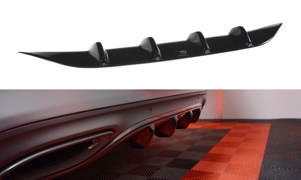 Rear Diffuser Mercedes C-Class W205 Coupe AMG-Line (2015-2018)