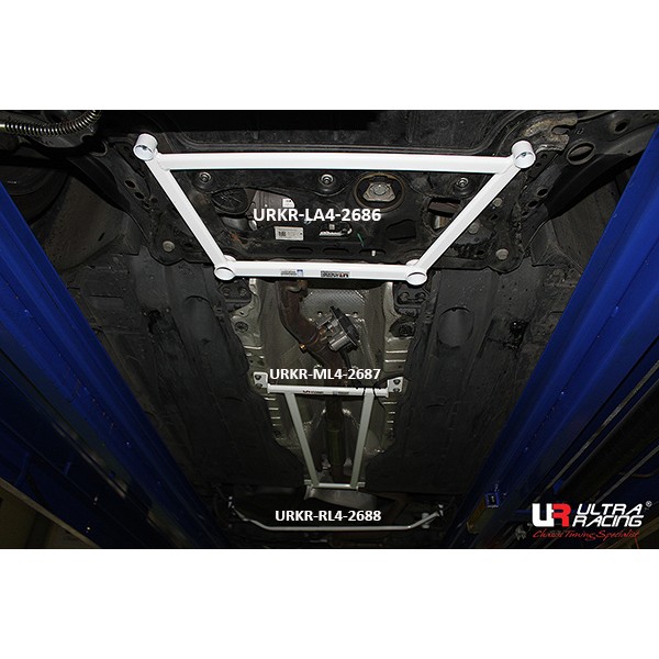VW GOLF 7 2.0TDI ULTRARACING 4-POINT FRONT LOWER BRACE 2686 - 6