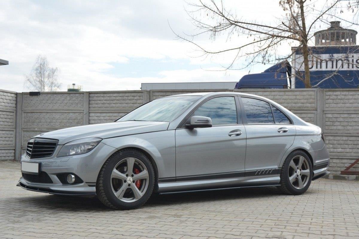 Side Skirts Diffusers Mercedes-Benz C Sedan / Estate AMG-Line W204 / S204 - 3