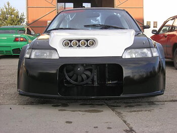 HONDA CRX 90-91 VTEC HOOD DRAGRACE [AUTOR]