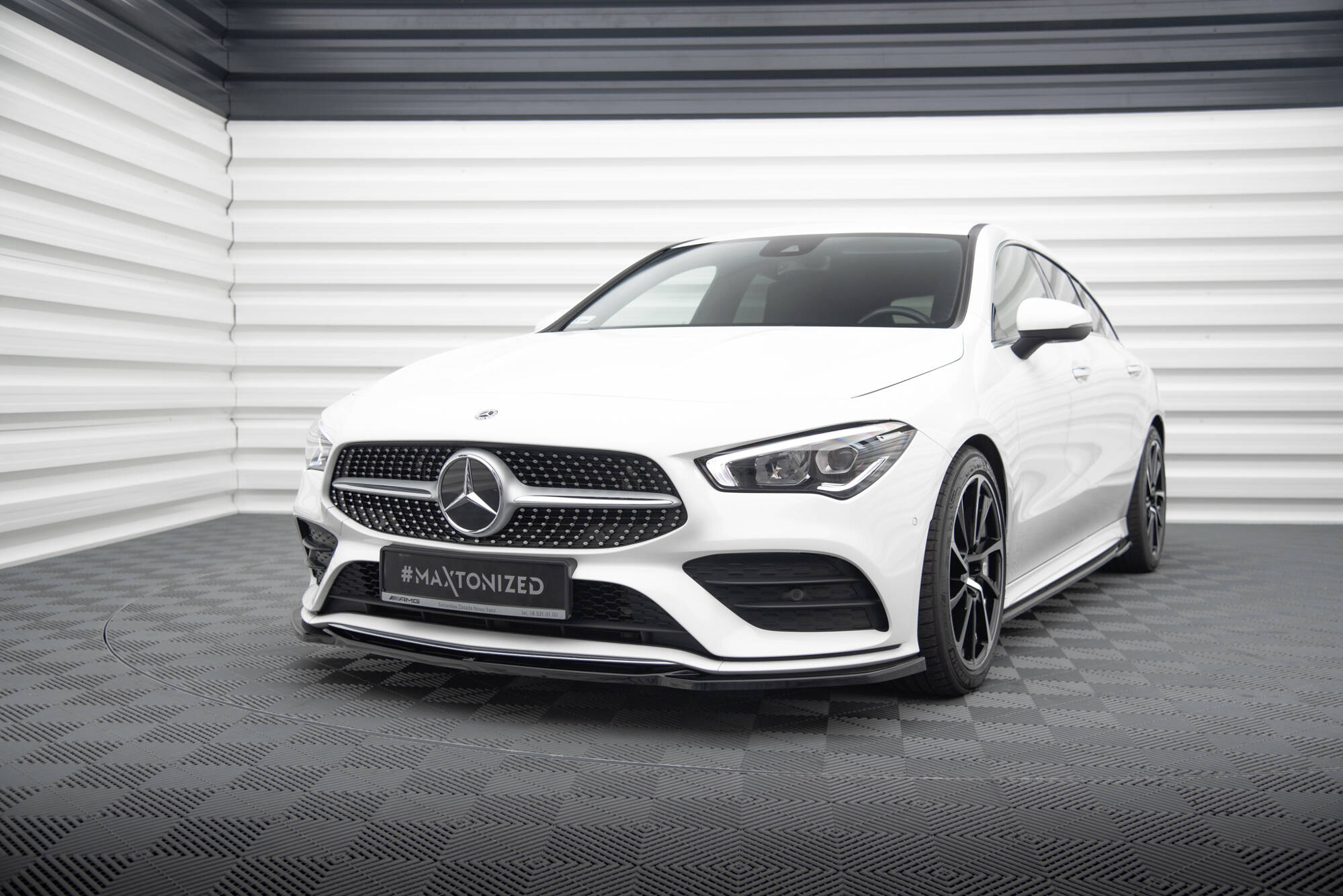 Front Splitter V.1 Mercedes-Benz CLA A35 AMG / AMG-Line C118 - 3