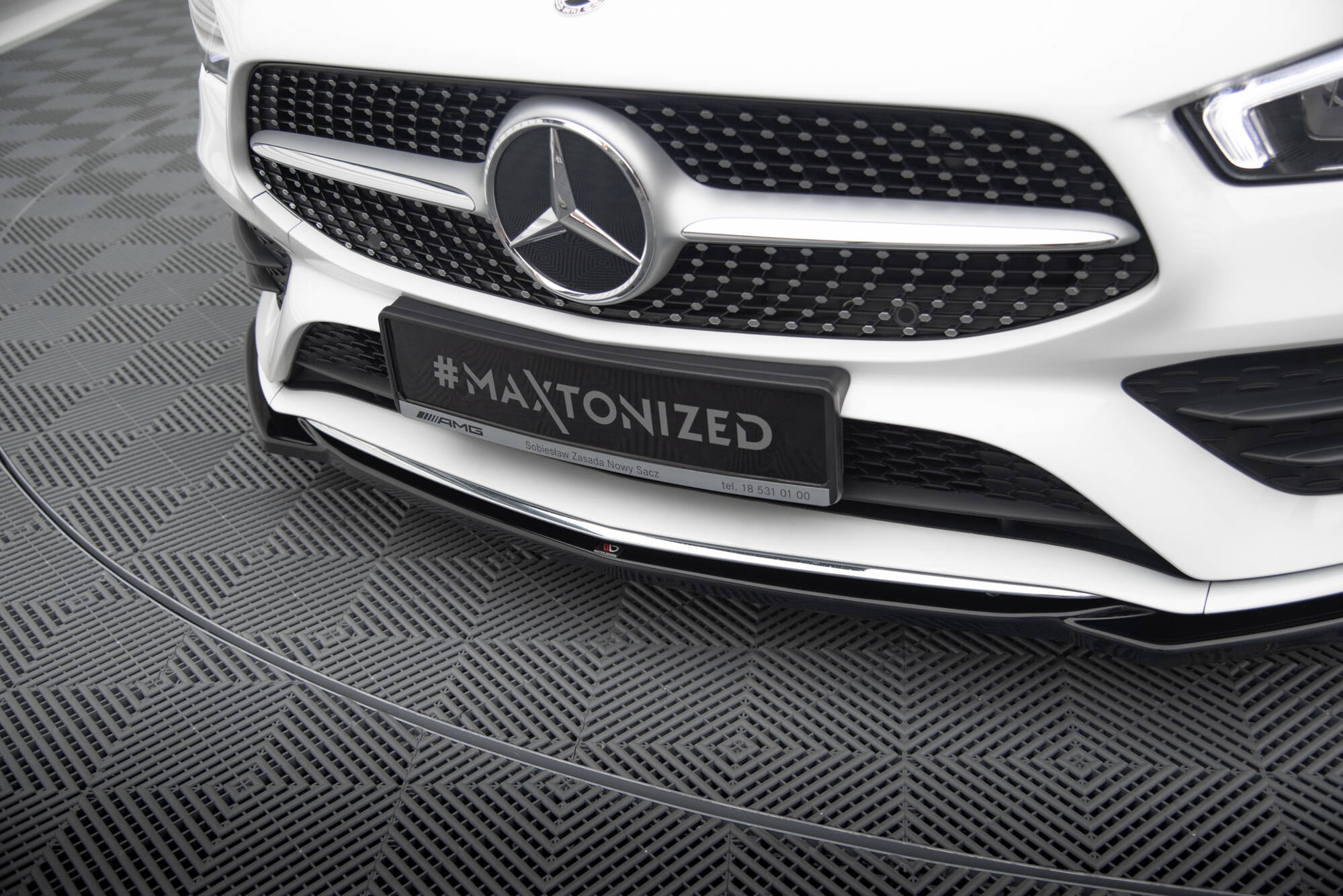 Front Splitter V.1 Mercedes-Benz CLA A35 AMG / AMG-Line C118 - 4