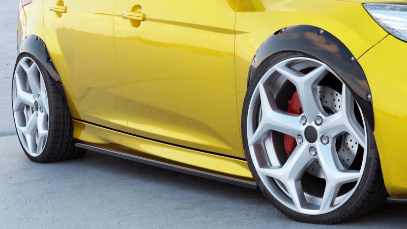 FENDERS EXTENSION FOCUS ST MK3 PREFACE MODEL - 3