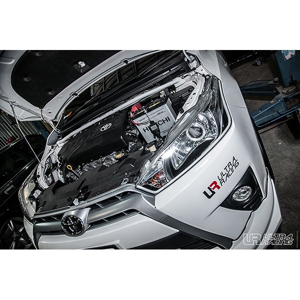 TOYOTA YARIS 10+ XP13  ULTRARACING 2P FRONT UPPER STRUT BAR - 6