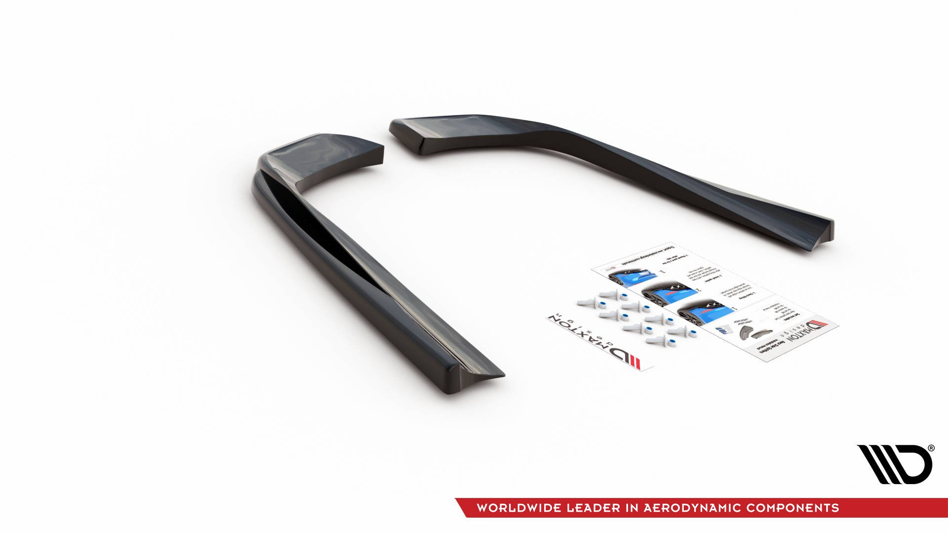 Rear Side Splitters Mercedes-AMG E53 Coupe C238 / Cabriolet A238 - 5