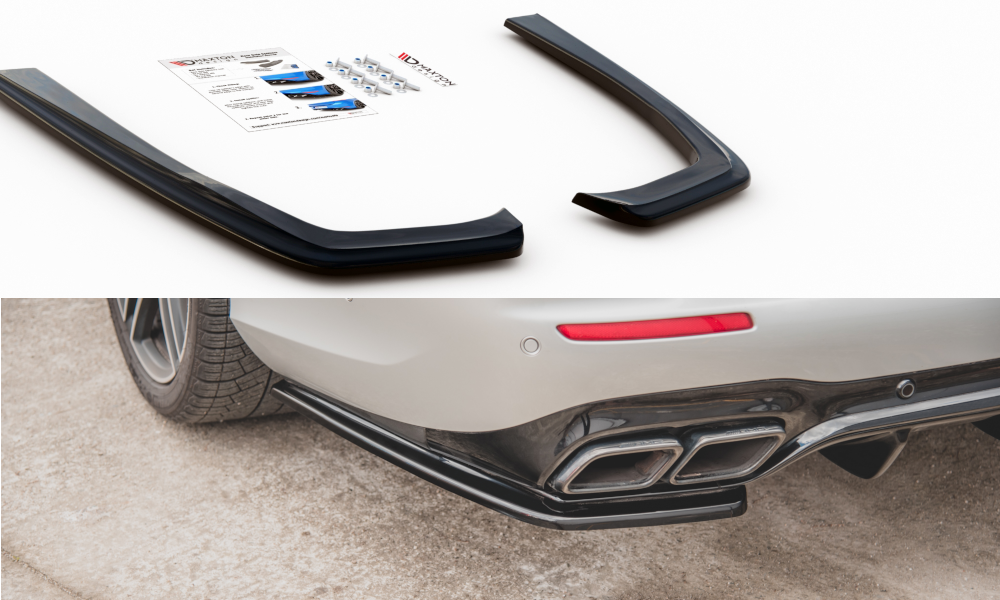 Rear Side Splitters Mercedes E63 AMG Estate / Sedan S213 / W213