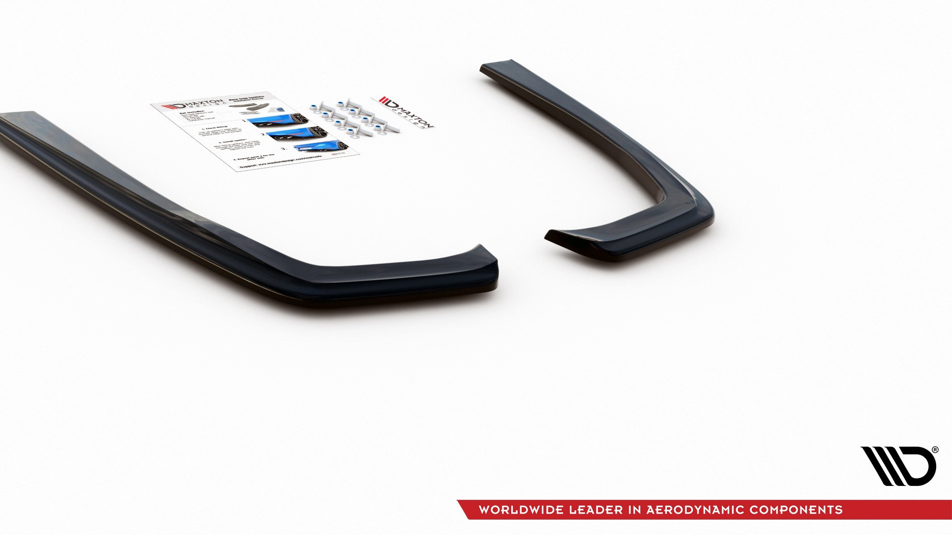 Rear Side Splitters Mercedes E63 AMG Estate / Sedan S213 / W213 - 9