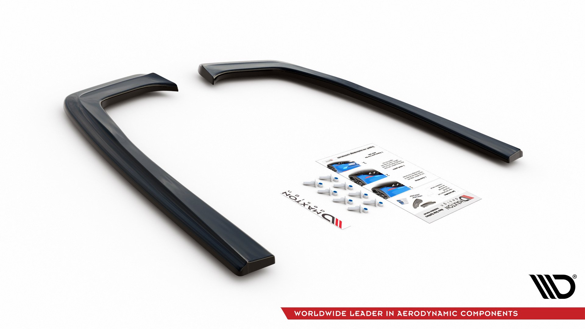 Rear Side Splitters Mercedes E63 AMG Estate / Sedan S213 / W213 - 8