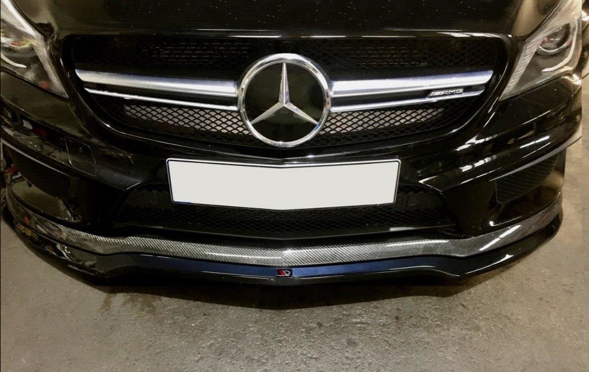 Front Splitter V.1 Mercedes CLA 45 AMG C117 - 3
