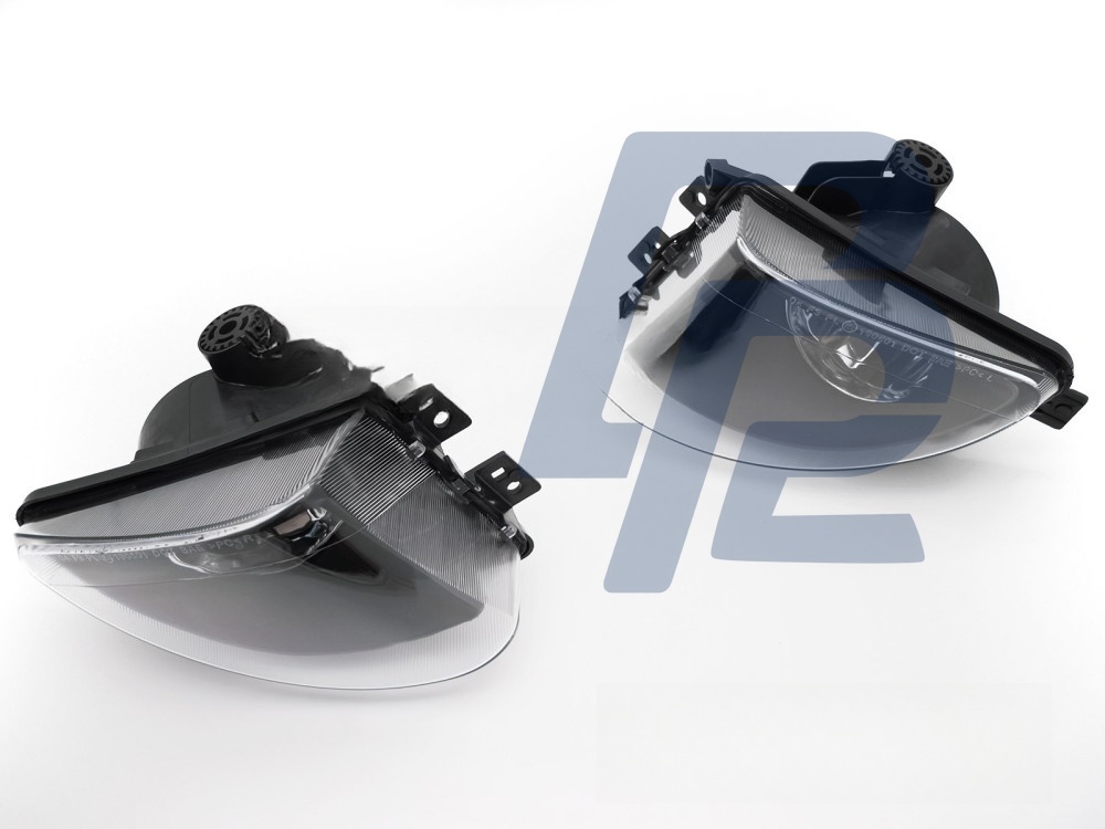 Fog Lights Clear Plastic Lens for BMW F10 / F11 2010–2013 Saloon / Touring - 4