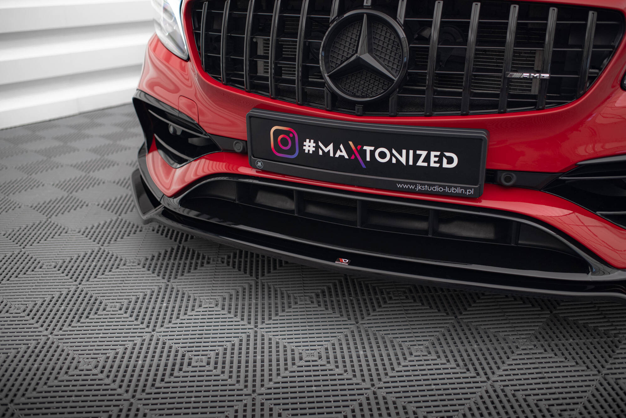 Front Splitter V.2 Mercedes-Benz A45 Aero W176 Facelift - 3