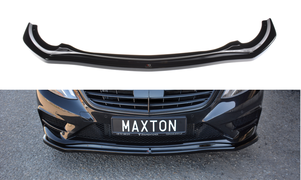 Front Splitter V.1 Mercedes S-class Amg-line W222 (2013-2017)