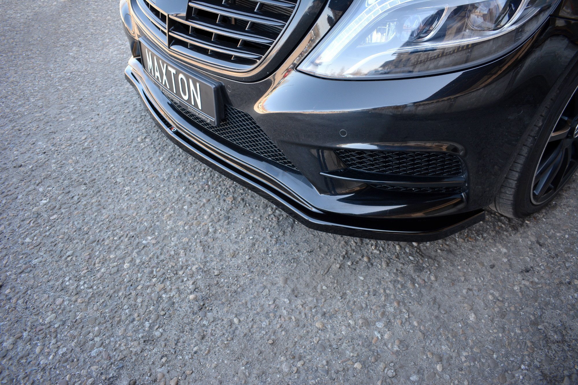 Front Splitter V.1 Mercedes S-class Amg-line W222 (2013-2017) - 3