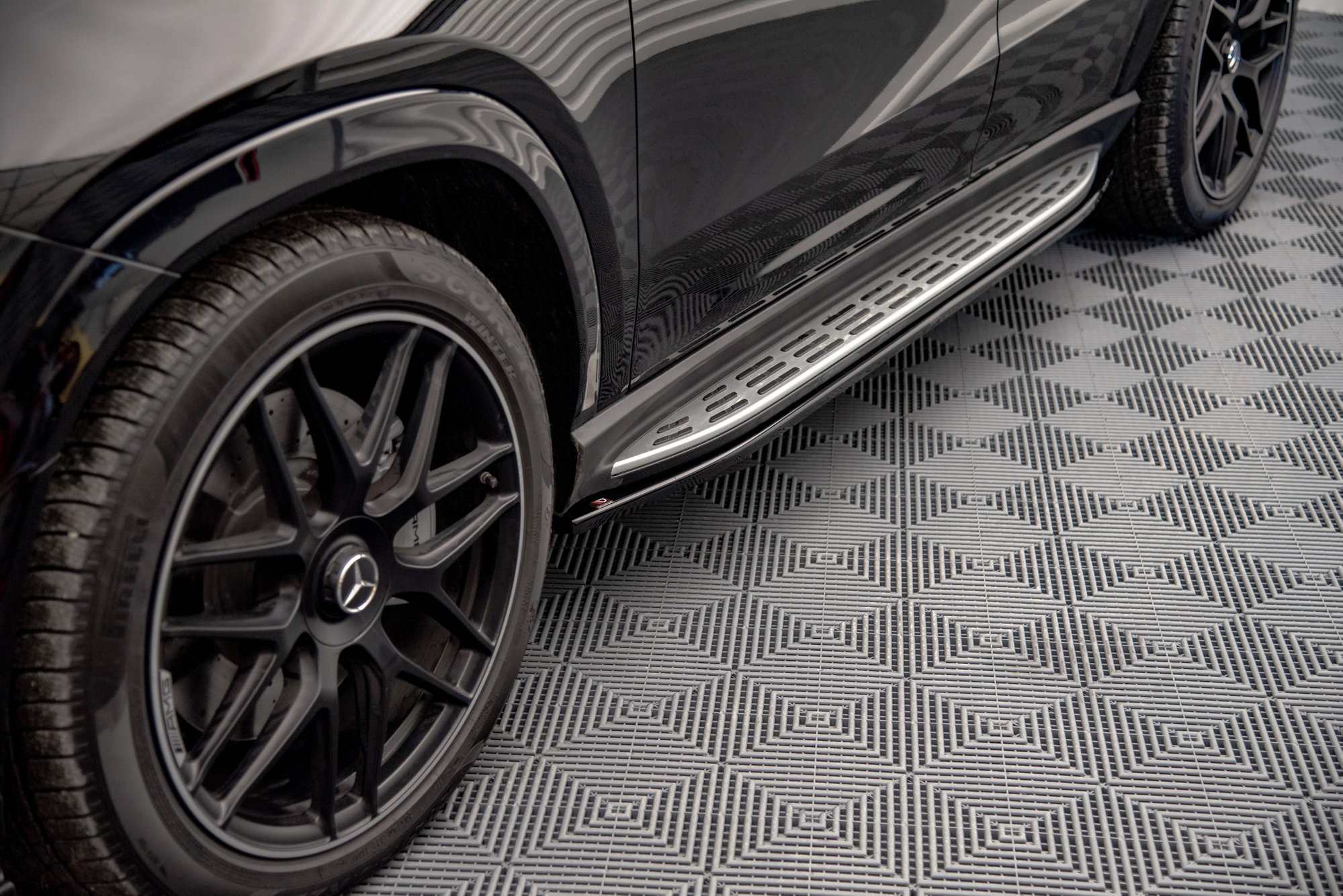 Side Skirts Diffusers Mercedes-AMG / AMG-Line GLE Coupe C167 - 3