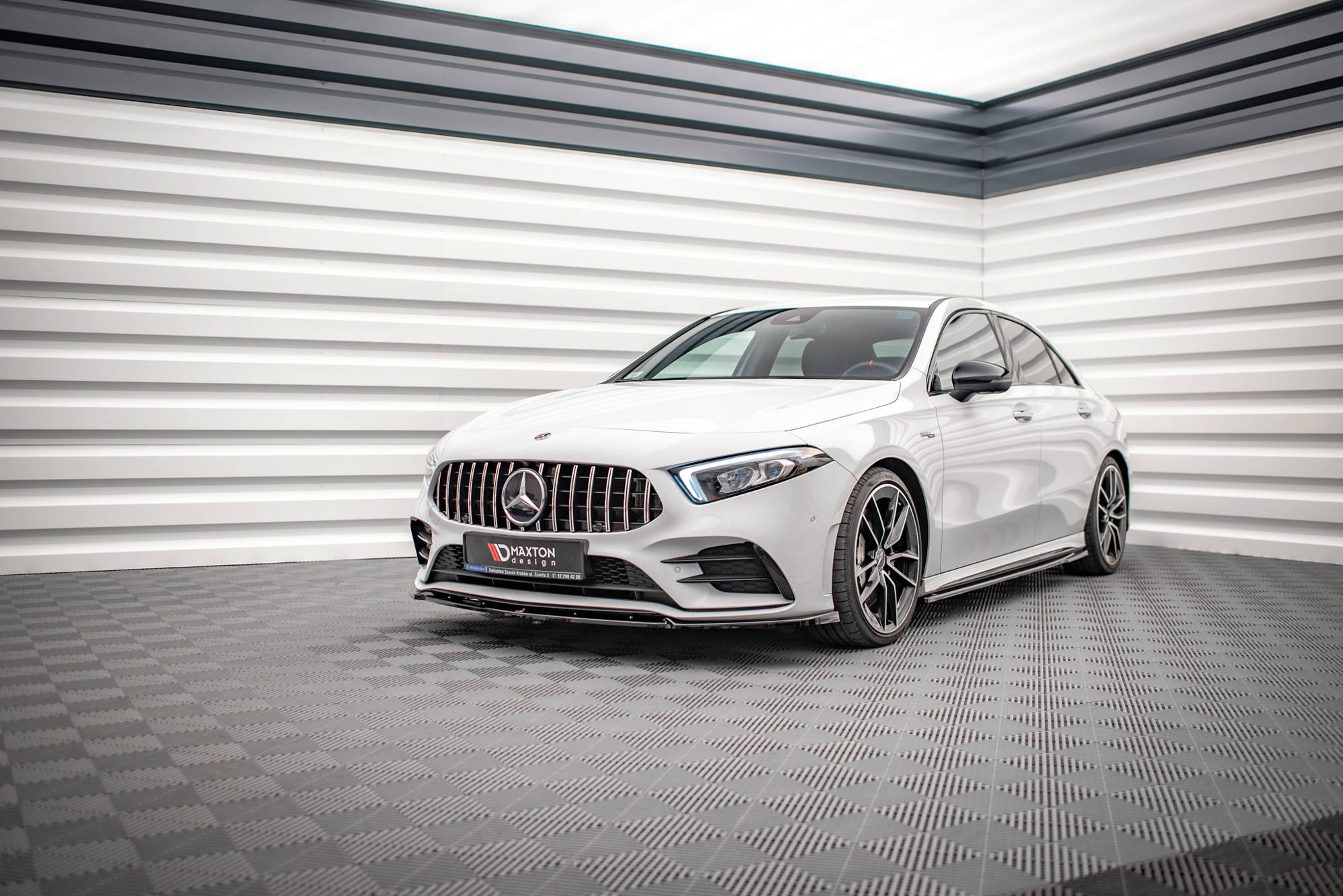 Front Splitter V.4 Mercedes A35 AMG / AMG-Line W177 - 3