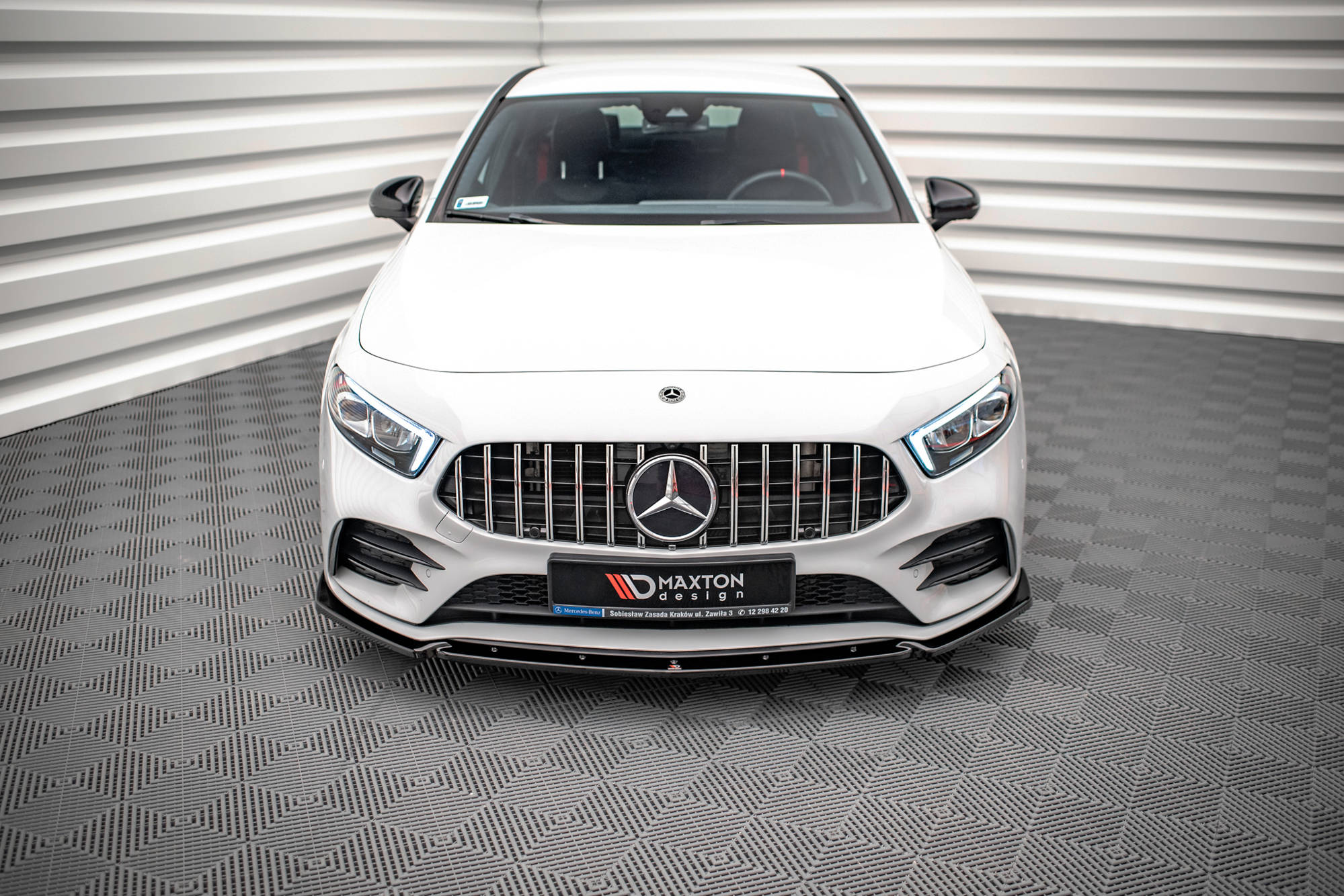 Front Splitter V.4 Mercedes A35 AMG / AMG-Line W177 - 2