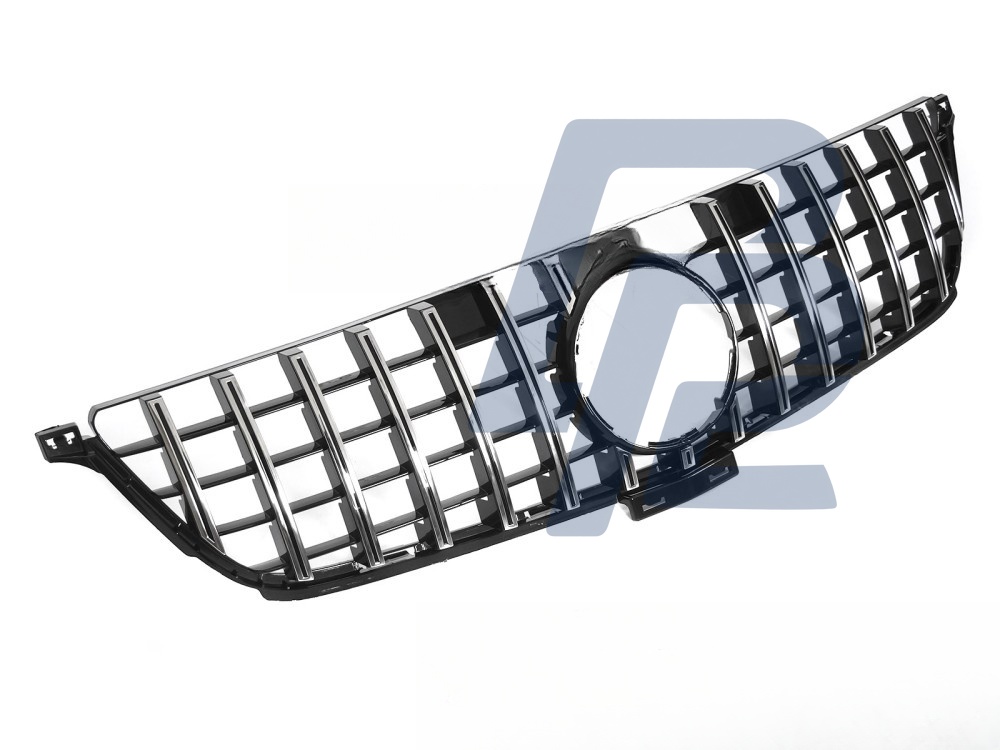 Grille Sport Black/Chrome for Mercedes M-Class W166 2011–2015 - 4