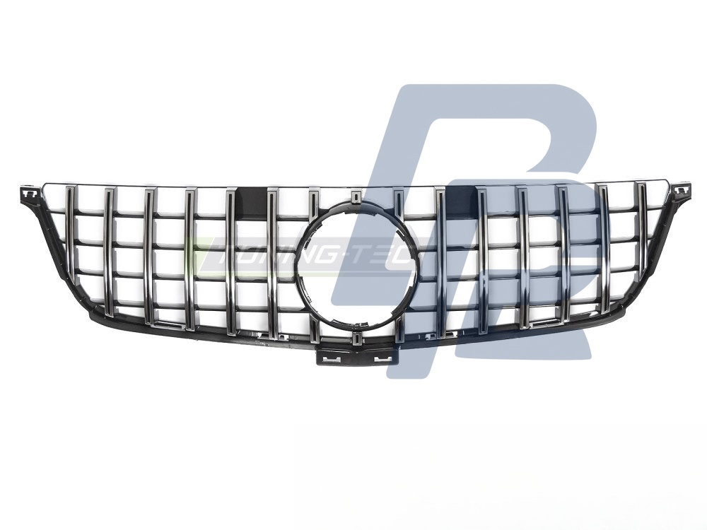 Grille Sport Black/Chrome for Mercedes M-Class W166 2011–2015 - 5